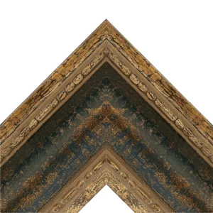 Antique Bronze Distressed TV Frame
