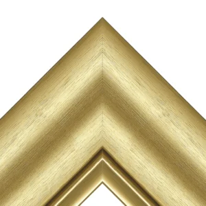 Brushed Gold Modern Decorative TV Frame