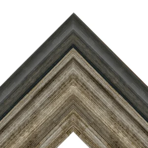 Rustic Silver Decorative TV Frame