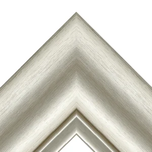 Brushed Silver Decorative TV Frame